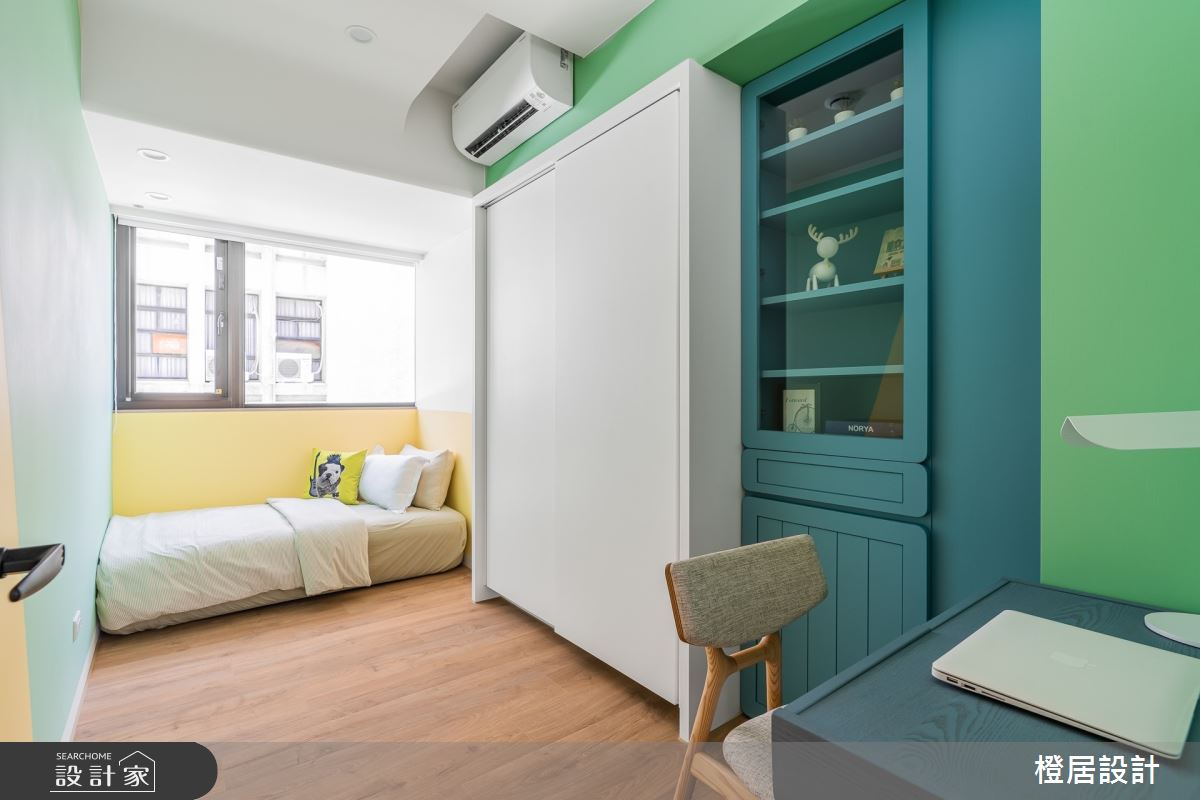 58坪中古屋(5~15年)＿北歐風臥室案例圖片＿橙居空間設計有限公司＿橙居_24之1