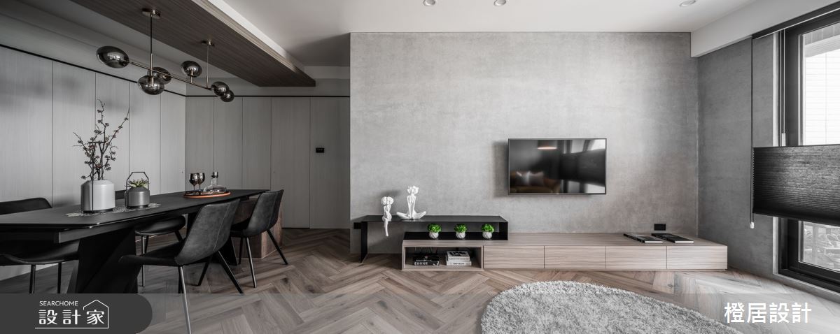 23坪新成屋(5年以下)＿現代風客廳案例圖片＿橙居空間設計有限公司＿橙居_26之9