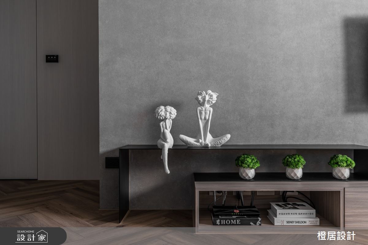23坪新成屋(5年以下)＿現代風客廳案例圖片＿橙居空間設計有限公司＿橙居_26之13