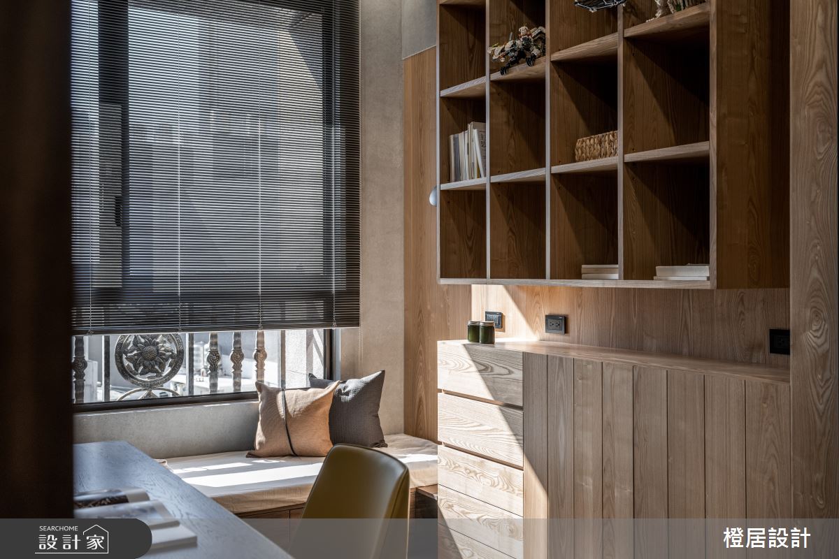 27坪新成屋(5年以下)＿現代風書房案例圖片＿橙居空間設計有限公司＿橙居_27之20