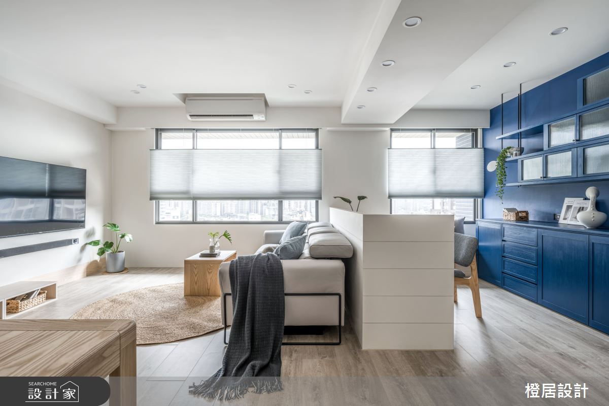 27坪新成屋(5年以下)＿混搭風客廳案例圖片＿橙居空間設計有限公司＿橙居_28之14