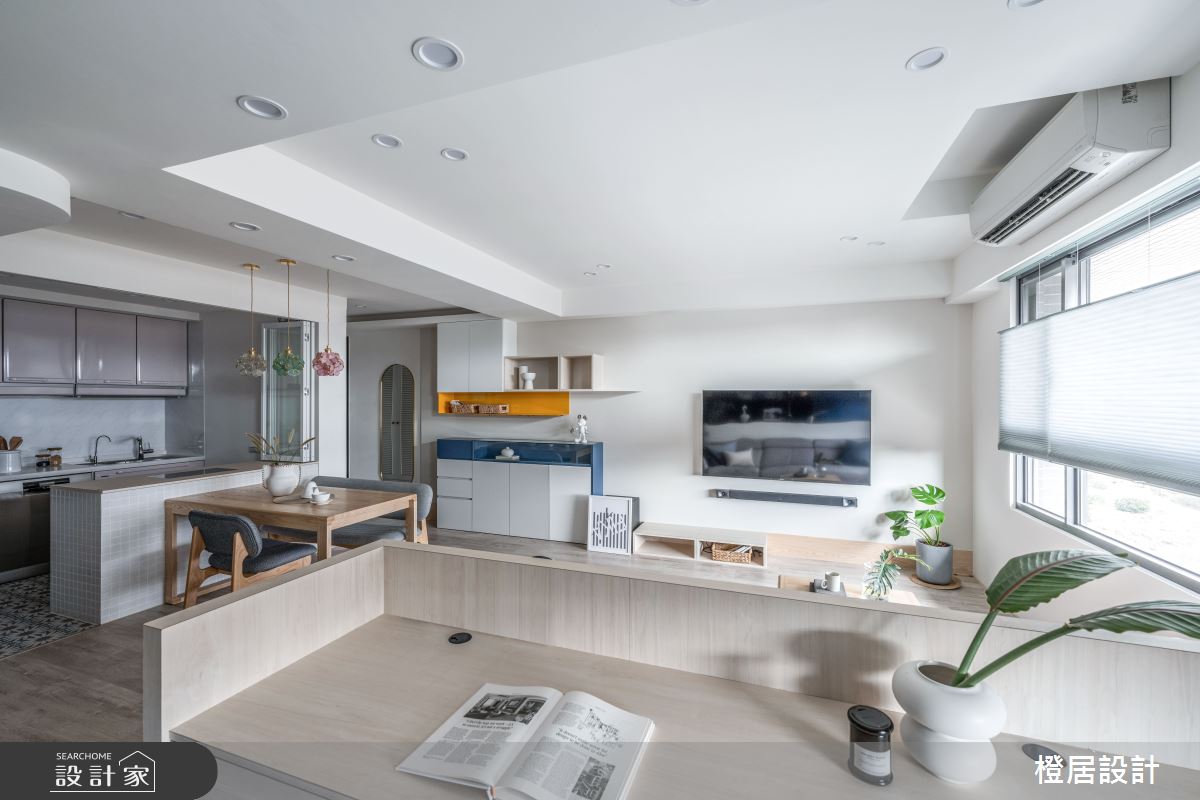 27坪新成屋(5年以下)＿混搭風客廳案例圖片＿橙居空間設計有限公司＿橙居_28之19