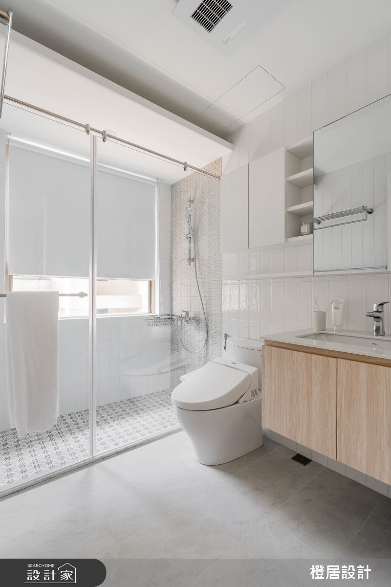 27坪中古屋(5~15年)＿北歐風浴室案例圖片＿橙居空間設計有限公司＿橙居_29之22