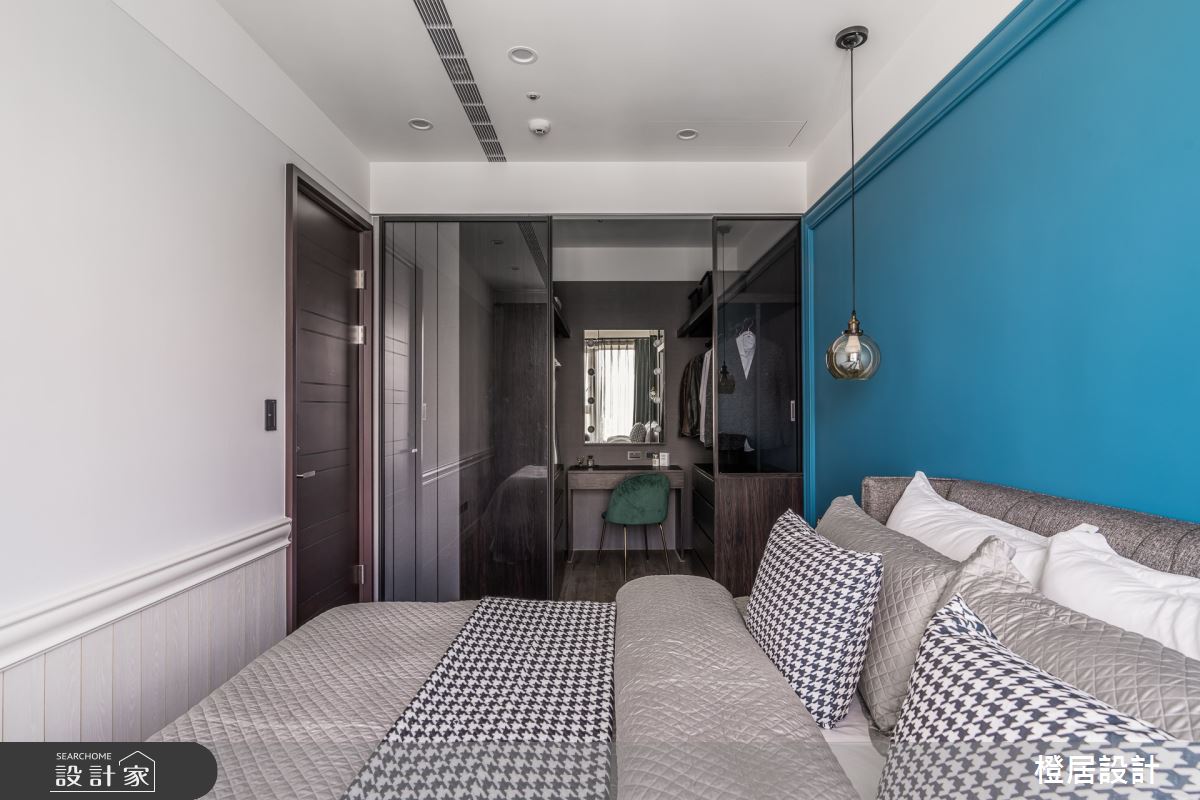 18坪新成屋(5年以下)＿混搭風臥室更衣間案例圖片＿橙居空間設計有限公司＿橙居_30之22