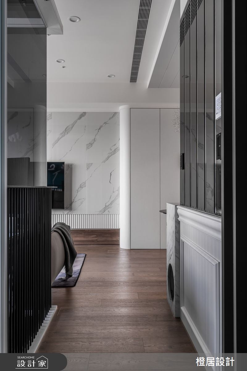 18坪新成屋(5年以下)＿混搭風客廳走廊案例圖片＿橙居空間設計有限公司＿橙居_30之18