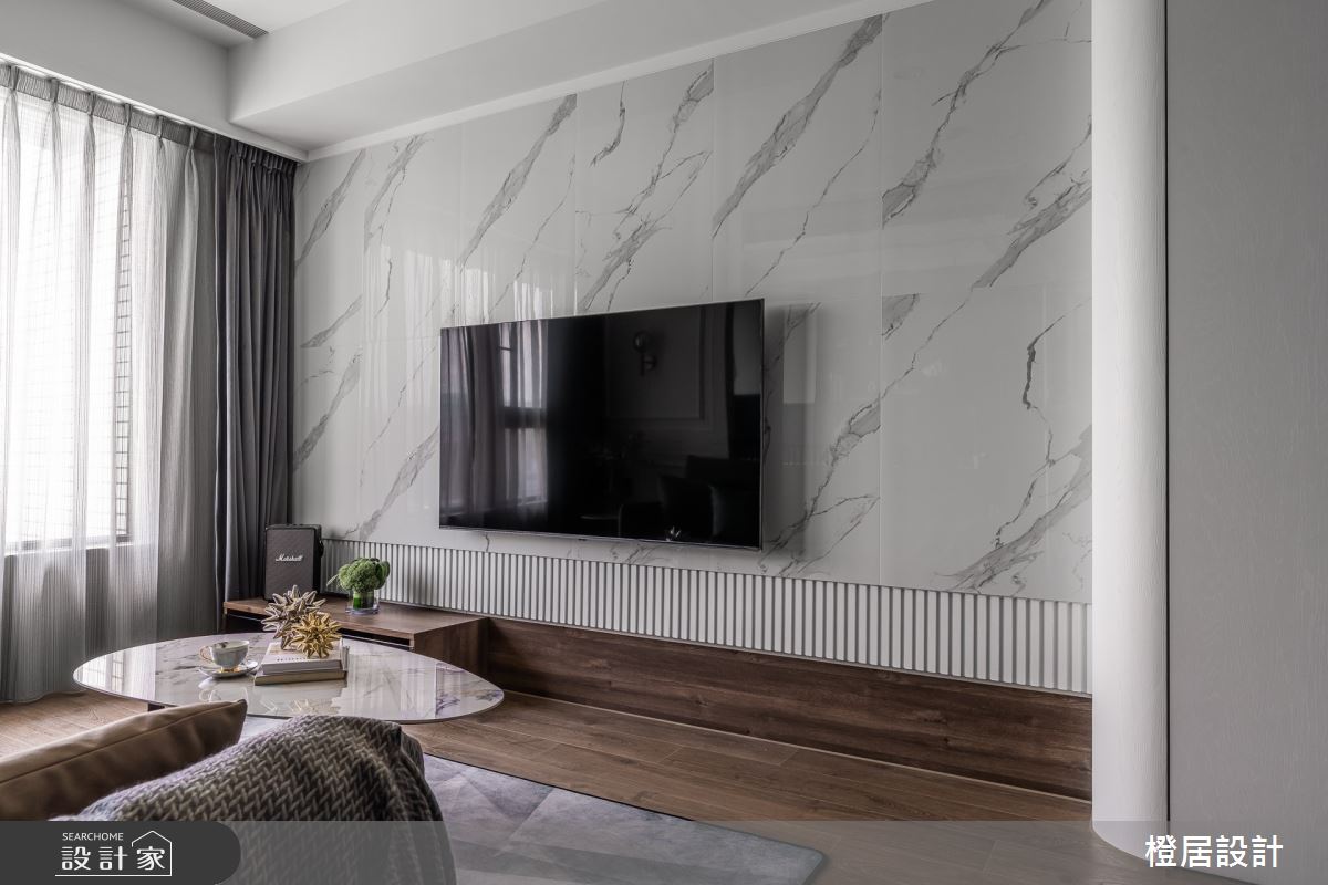 18坪新成屋(5年以下)＿混搭風客廳案例圖片＿橙居空間設計有限公司＿橙居_30之5