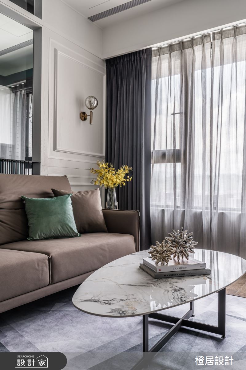 18坪新成屋(5年以下)＿混搭風客廳案例圖片＿橙居空間設計有限公司＿橙居_30之16