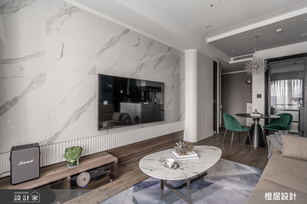 18坪新成屋(5年以下)＿混搭風客廳餐廳案例圖片＿橙居空間設計有限公司＿橙居_30之9