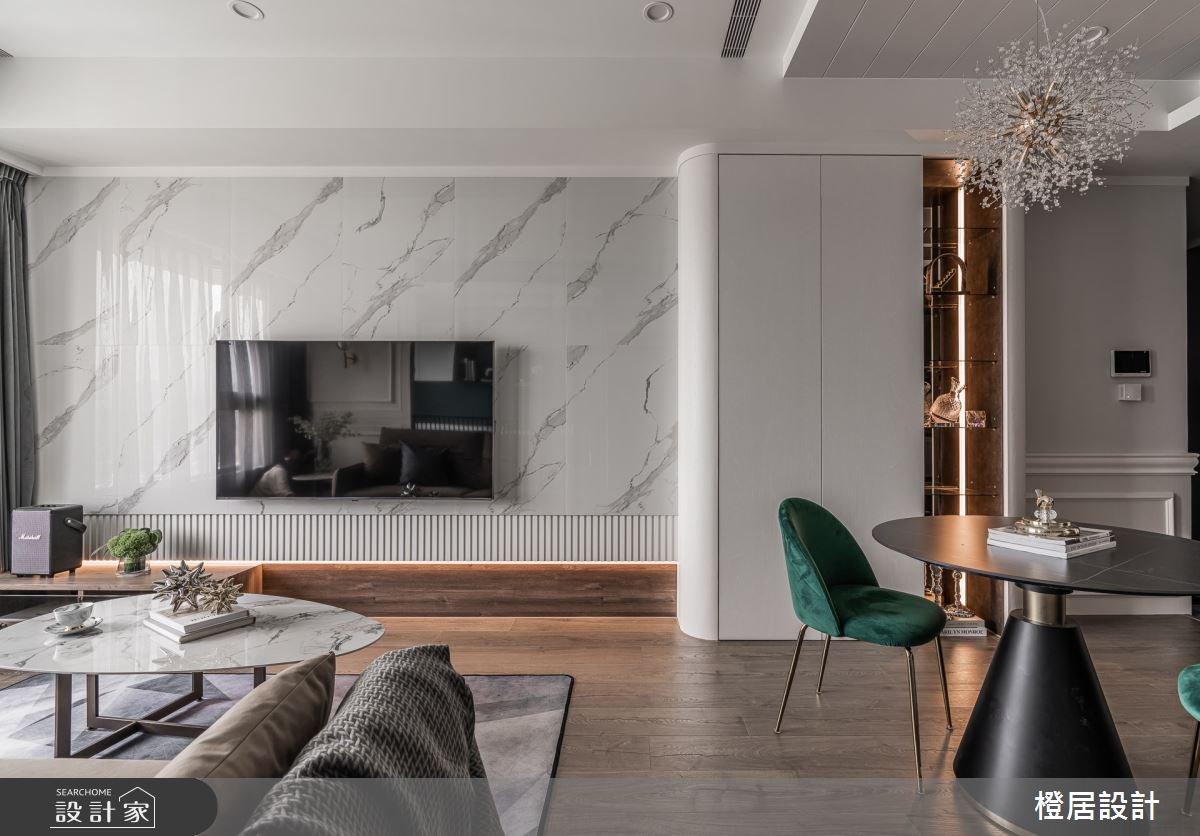 18坪新成屋(5年以下)＿混搭風客廳餐廳案例圖片＿橙居空間設計有限公司＿橙居_30之7
