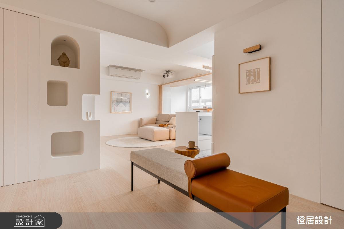 22坪老屋(16~30年)＿北歐風客廳多功能室案例圖片＿橙居空間設計有限公司＿橙居_33之20