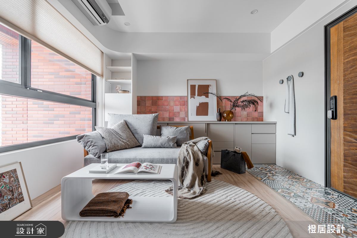 16坪新成屋(5年以下)＿北歐風客廳案例圖片＿橙居空間設計有限公司＿橙居_36之1