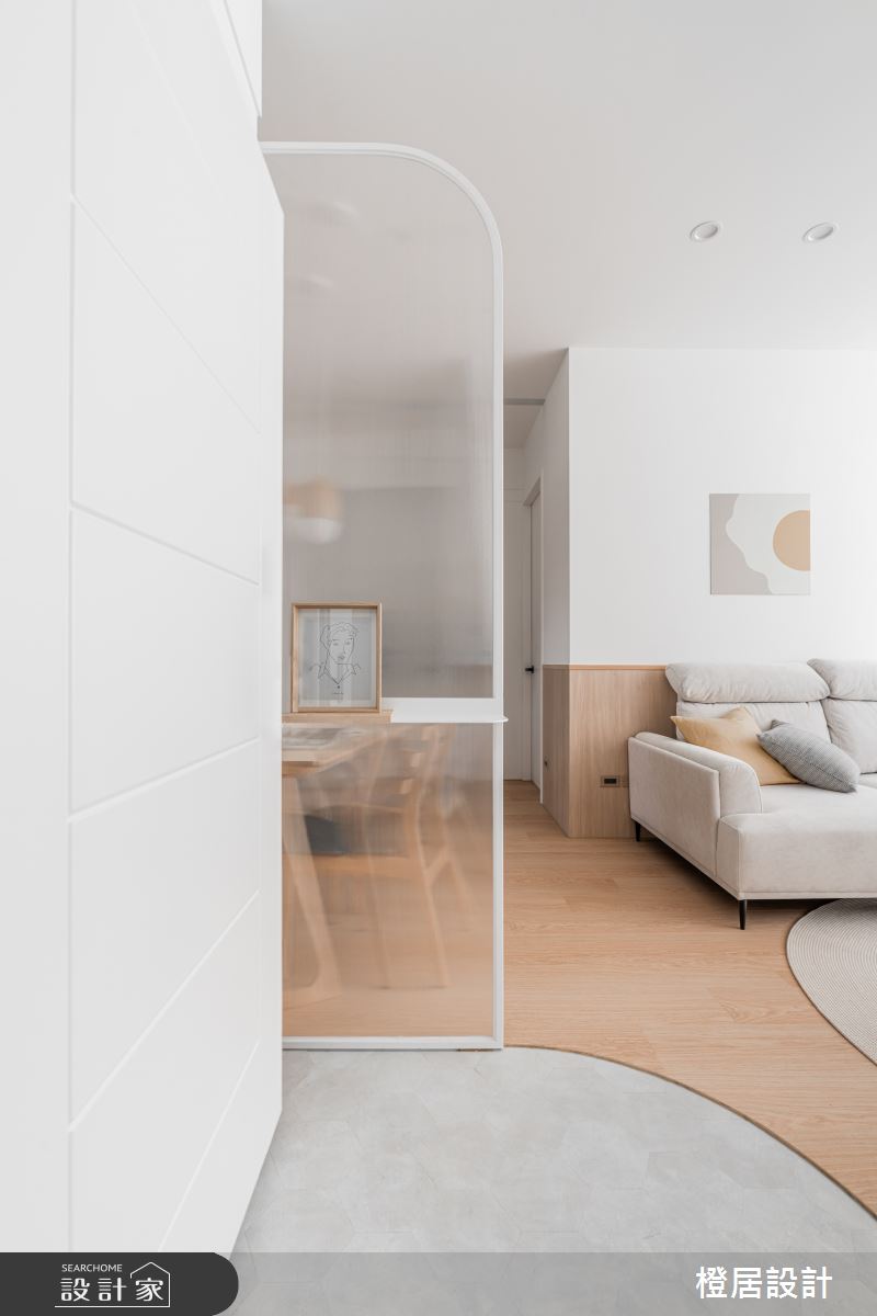 25坪老屋(31~40年)＿北歐風玄關客廳案例圖片＿橙居空間設計有限公司＿橙居_37之1