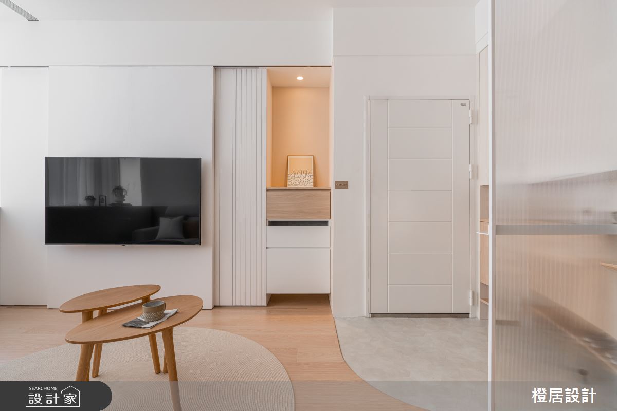 25坪老屋(31~40年)＿北歐風玄關客廳案例圖片＿橙居空間設計有限公司＿橙居_37之5