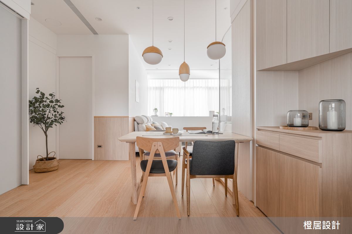 25坪老屋(31~40年)＿北歐風客廳餐廳案例圖片＿橙居空間設計有限公司＿橙居_37之16