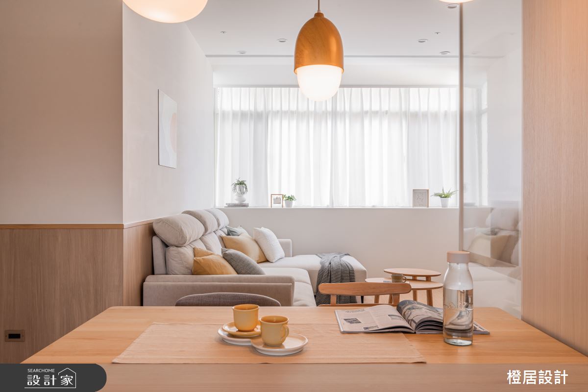 25坪老屋(31~40年)＿北歐風客廳餐廳案例圖片＿橙居空間設計有限公司＿橙居_37之17