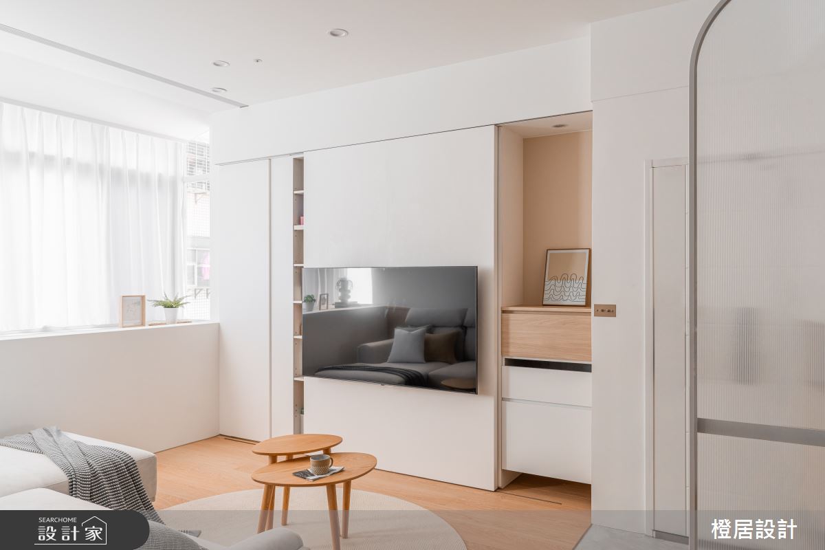 25坪老屋(31~40年)＿北歐風客廳案例圖片＿橙居空間設計有限公司＿橙居_37之12