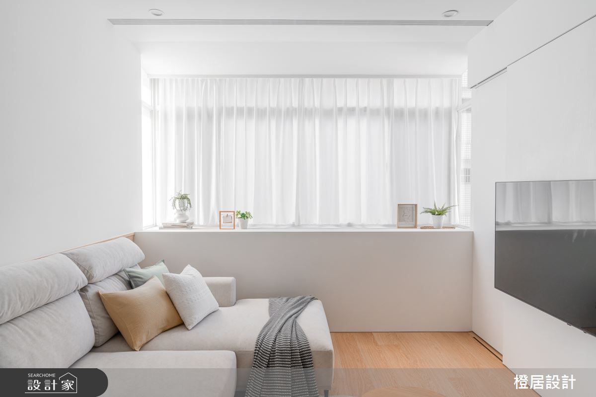 25坪老屋(31~40年)＿北歐風客廳案例圖片＿橙居空間設計有限公司＿橙居_37之11