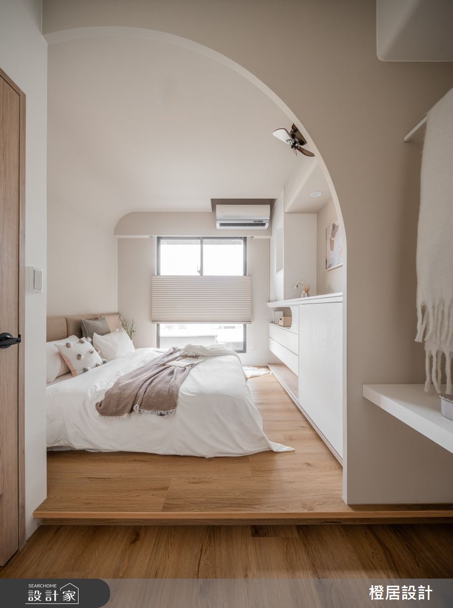 27坪新成屋(5年以下)＿北歐風臥室案例圖片＿橙居空間設計有限公司＿橙居_38之21