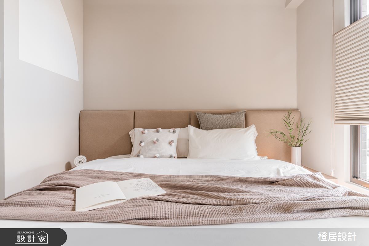 27坪新成屋(5年以下)＿北歐風臥室案例圖片＿橙居空間設計有限公司＿橙居_38之23