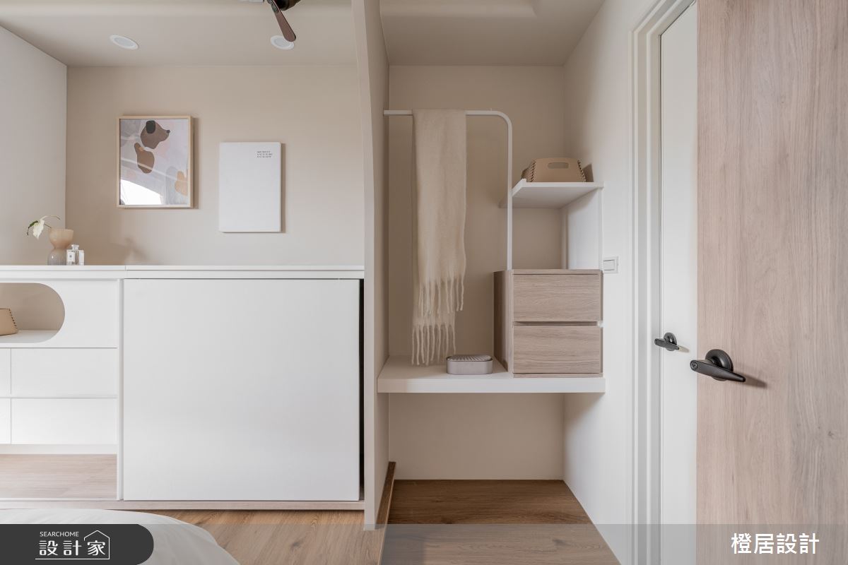 27坪新成屋(5年以下)＿北歐風臥室案例圖片＿橙居空間設計有限公司＿橙居_38之25