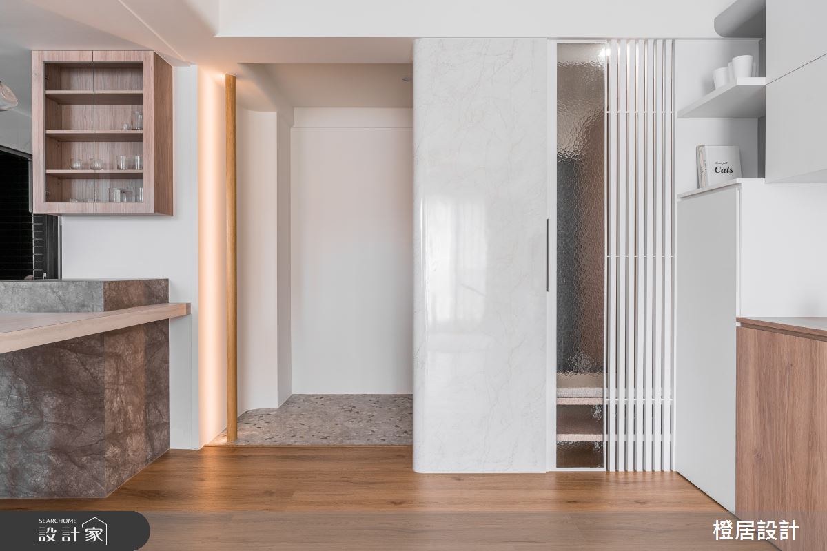 27坪新成屋(5年以下)＿北歐風玄關案例圖片＿橙居空間設計有限公司＿橙居_38之8