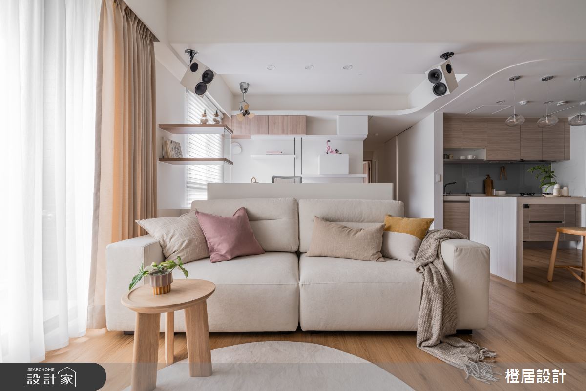 27坪新成屋(5年以下)＿北歐風客廳餐廳廚房案例圖片＿橙居空間設計有限公司＿橙居_38之9