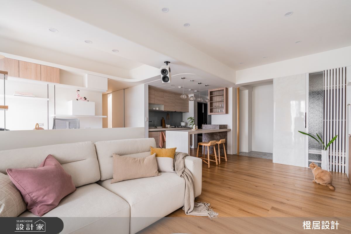 27坪新成屋(5年以下)＿北歐風玄關客廳餐廳廚房案例圖片＿橙居空間設計有限公司＿橙居_38之10