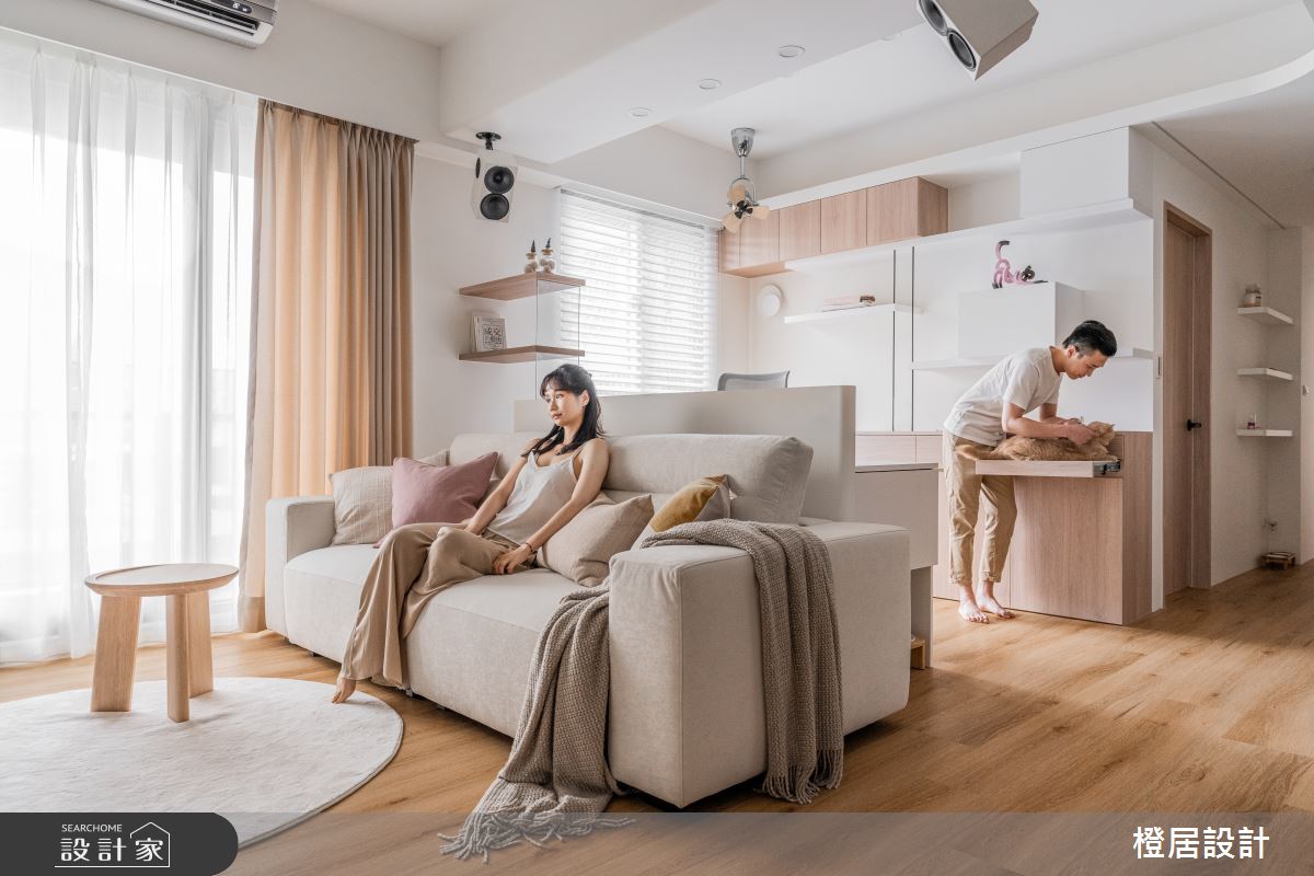 27坪新成屋(5年以下)＿北歐風書房案例圖片＿橙居空間設計有限公司＿橙居_38之29