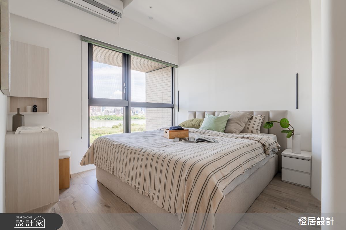 27坪新成屋(5年以下)＿北歐風臥室案例圖片＿橙居空間設計有限公司＿橙居_39之12