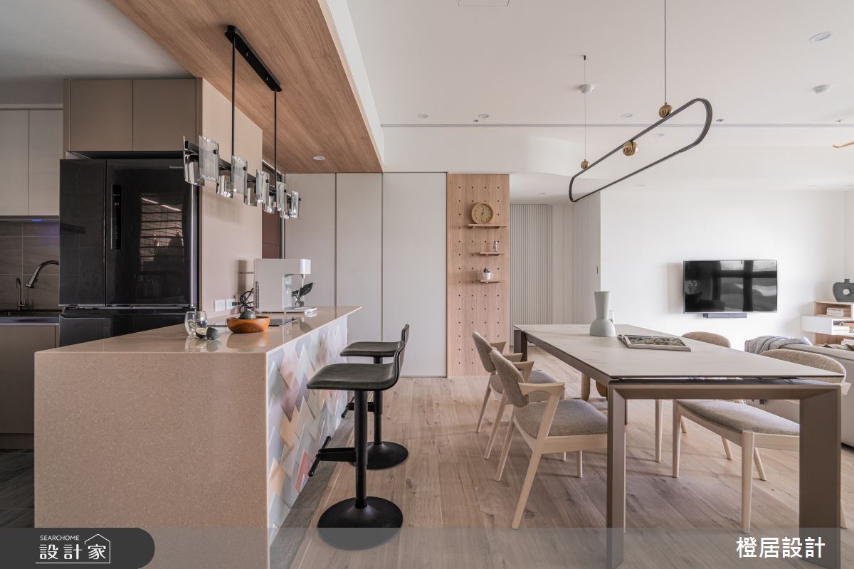 27坪新成屋(5年以下)＿北歐風餐廳廚房吧檯案例圖片＿橙居空間設計有限公司＿橙居_39之9