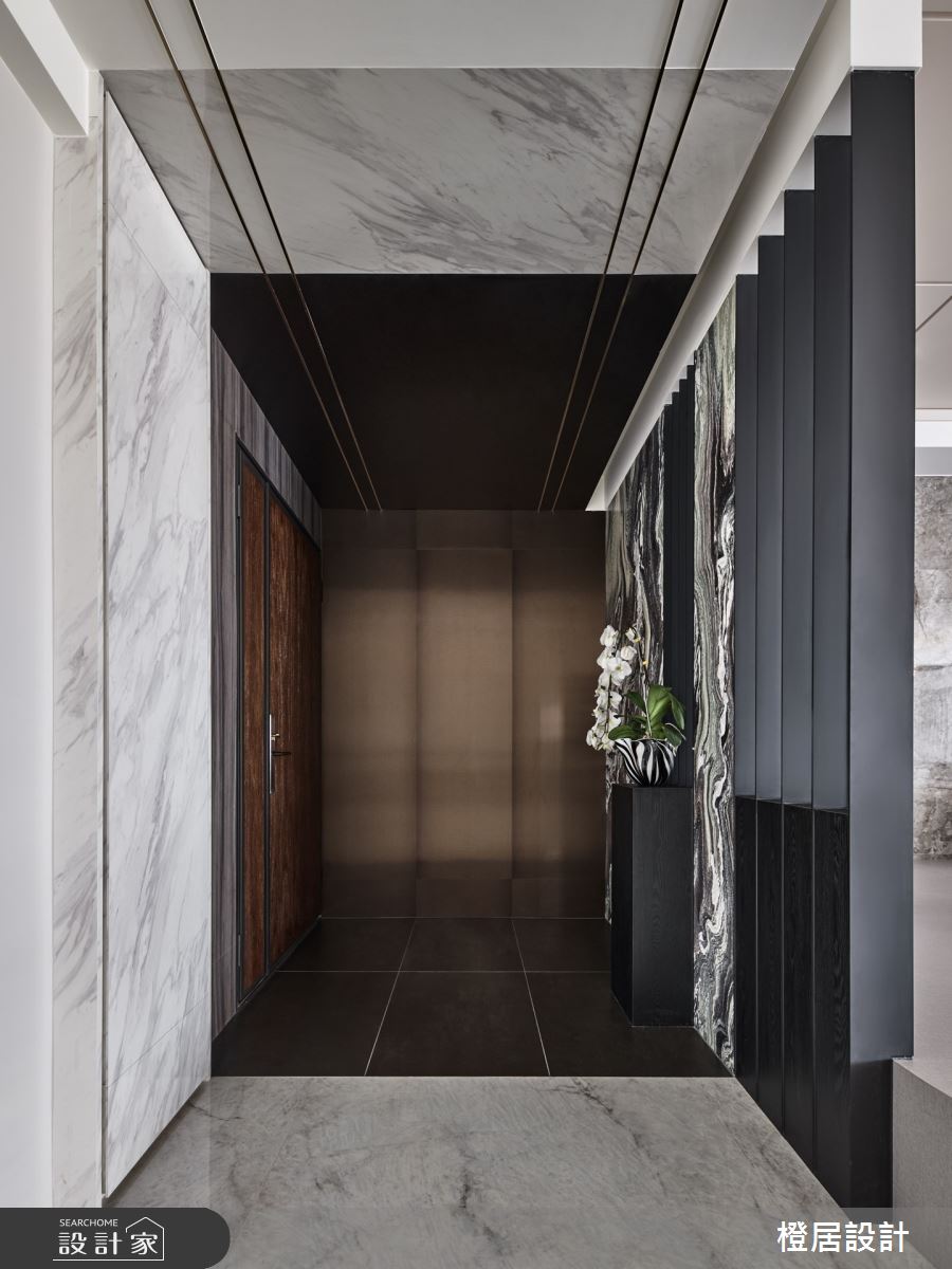 65坪新成屋(5年以下)＿混搭風玄關案例圖片＿橙居空間設計有限公司＿橙居_42之4