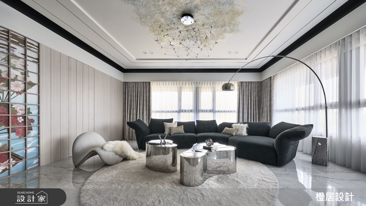 65坪新成屋(5年以下)＿混搭風客廳案例圖片＿橙居空間設計有限公司＿橙居_42之11