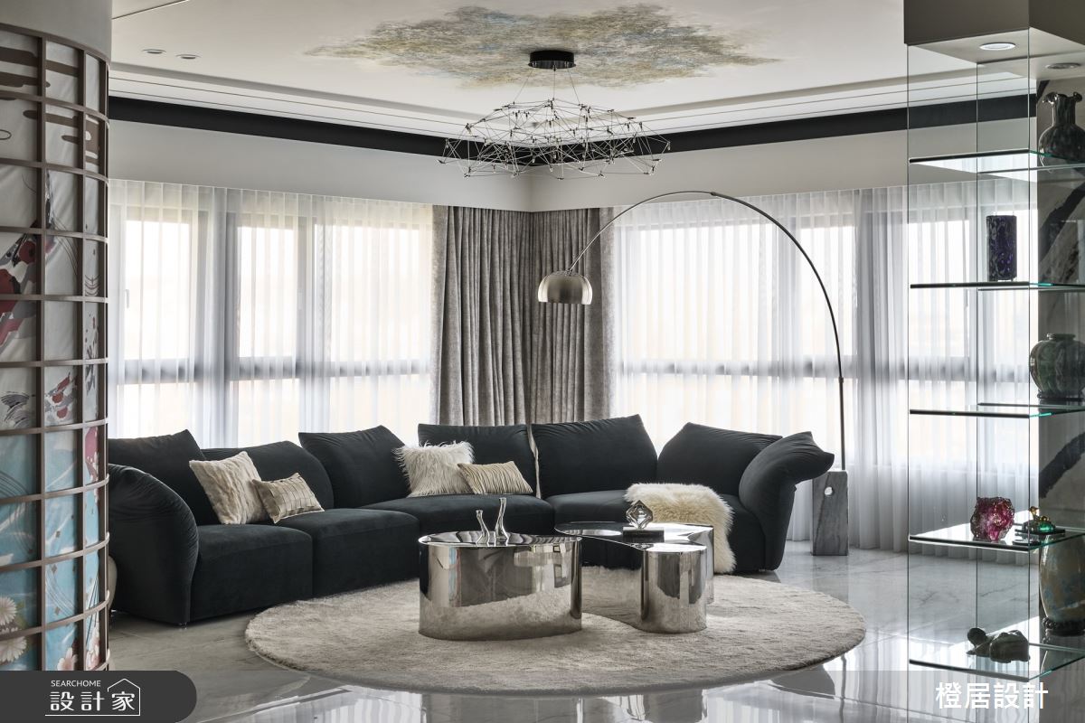 65坪新成屋(5年以下)＿混搭風客廳案例圖片＿橙居空間設計有限公司＿橙居_42之12