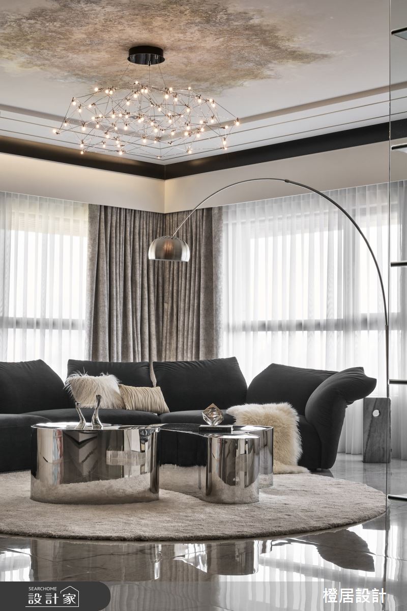 65坪新成屋(5年以下)＿混搭風客廳案例圖片＿橙居空間設計有限公司＿橙居_42之16