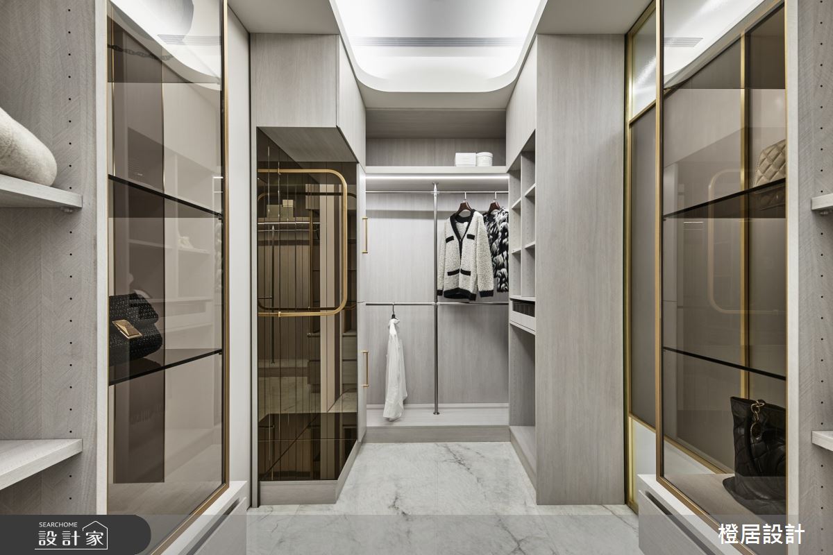 65坪新成屋(5年以下)＿混搭風更衣間案例圖片＿橙居空間設計有限公司＿橙居_42之32