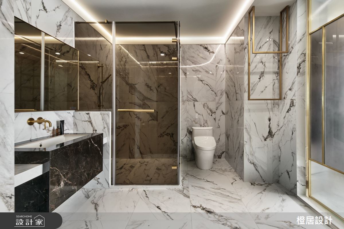 65坪新成屋(5年以下)＿混搭風浴室案例圖片＿橙居空間設計有限公司＿橙居_42之36