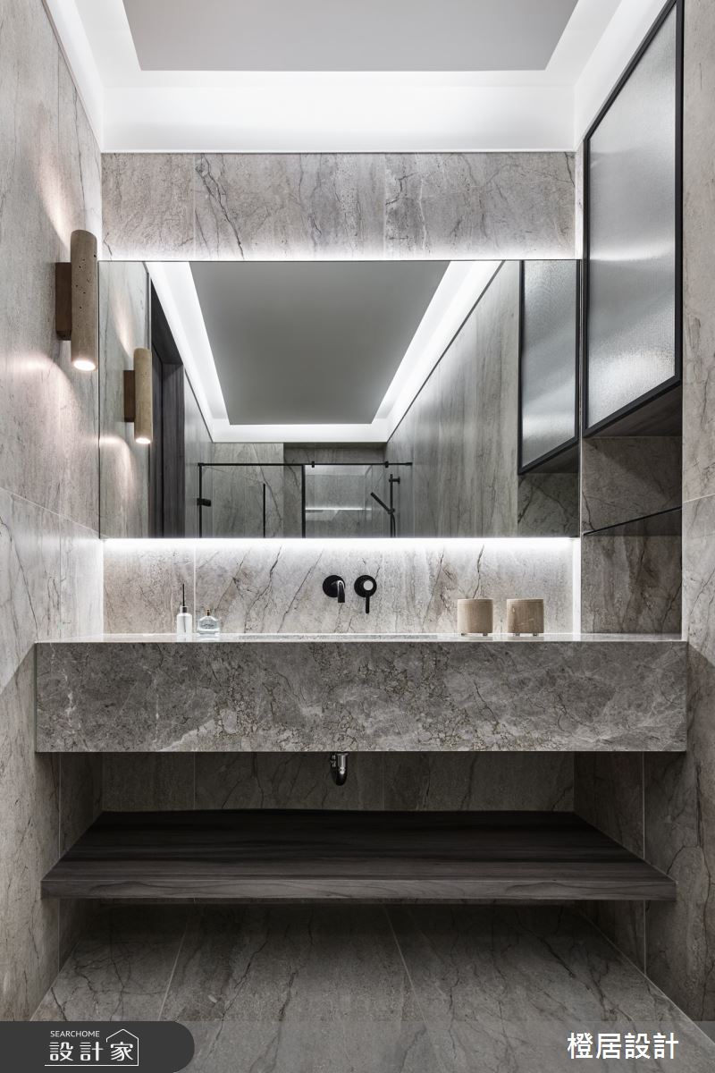 65坪新成屋(5年以下)＿混搭風浴室案例圖片＿橙居空間設計有限公司＿橙居_42之48