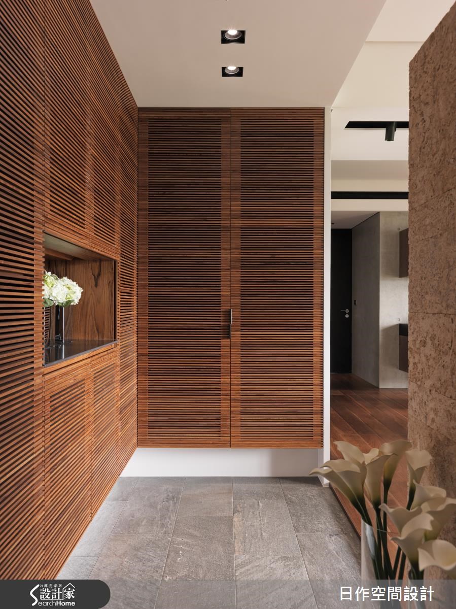 35坪新成屋(5年以下)＿現代風玄關案例圖片＿日作空間設計有限公司＿日作_01之1