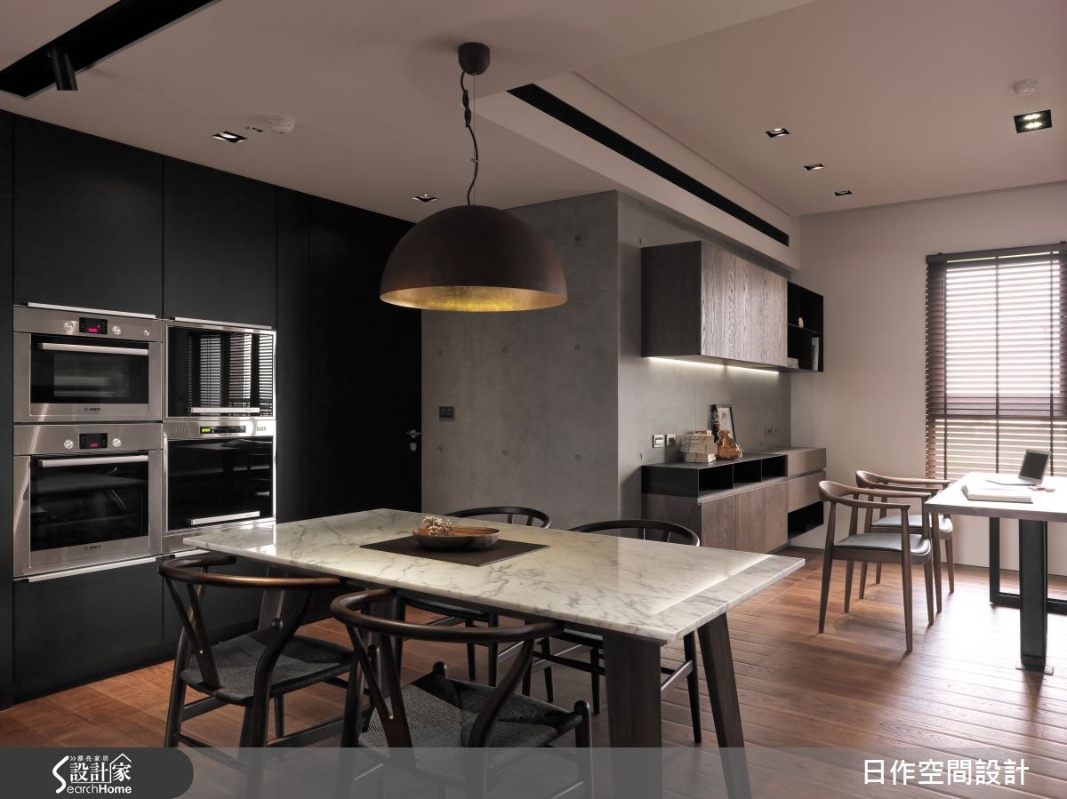 35坪新成屋(5年以下)＿現代風餐廳案例圖片＿日作空間設計有限公司＿日作_01之13