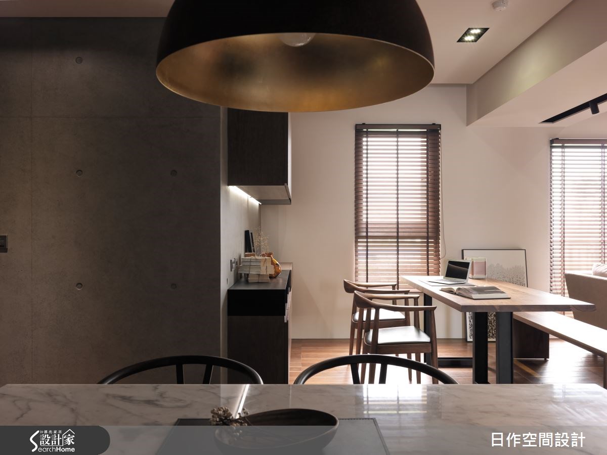 35坪新成屋(5年以下)＿現代風書房案例圖片＿日作空間設計有限公司＿日作_01之15