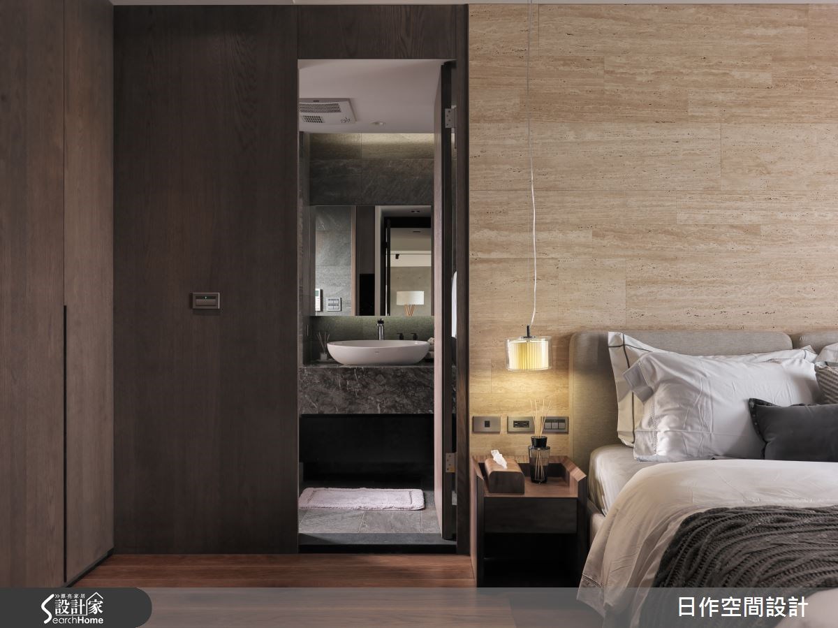 35坪新成屋(5年以下)＿現代風臥室浴室案例圖片＿日作空間設計有限公司＿日作_01之22
