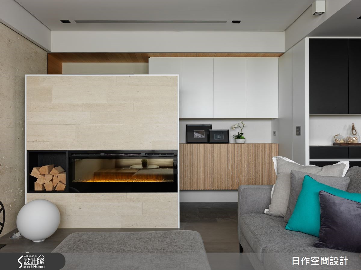 35坪新成屋(5年以下)＿現代風客廳案例圖片＿日作空間設計有限公司＿日作_02之4