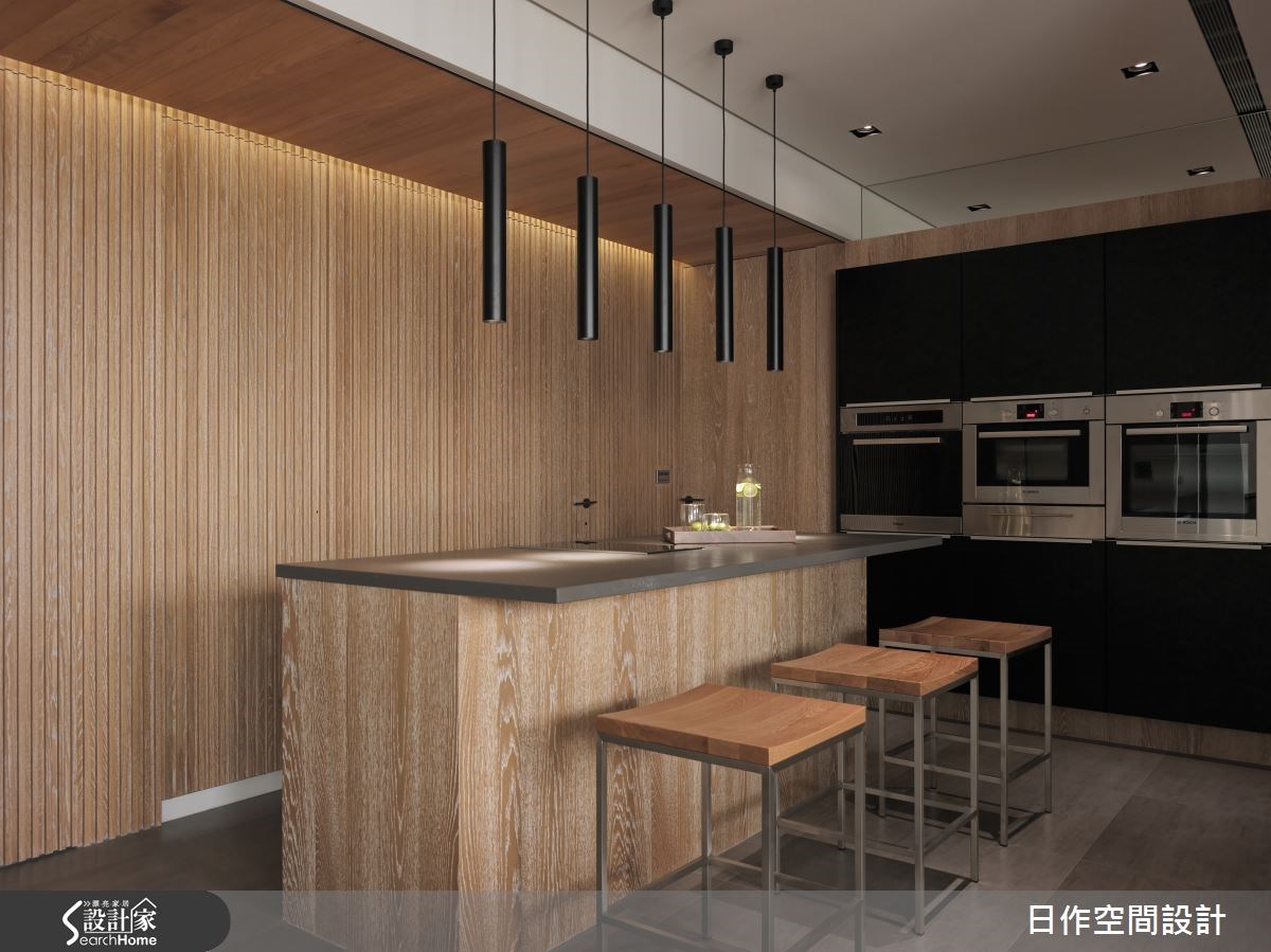 35坪新成屋(5年以下)＿現代風吧檯案例圖片＿日作空間設計有限公司＿日作_02之14