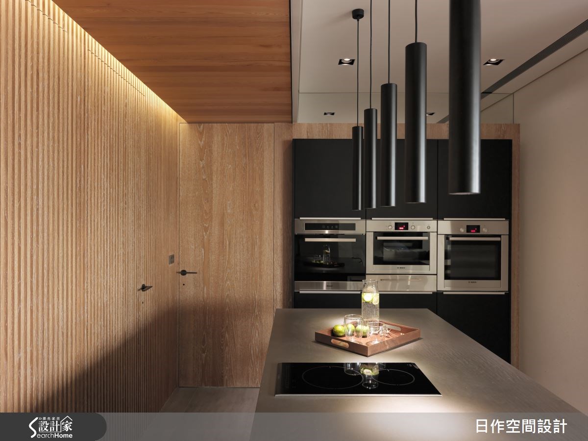 35坪新成屋(5年以下)＿現代風吧檯案例圖片＿日作空間設計有限公司＿日作_02之15