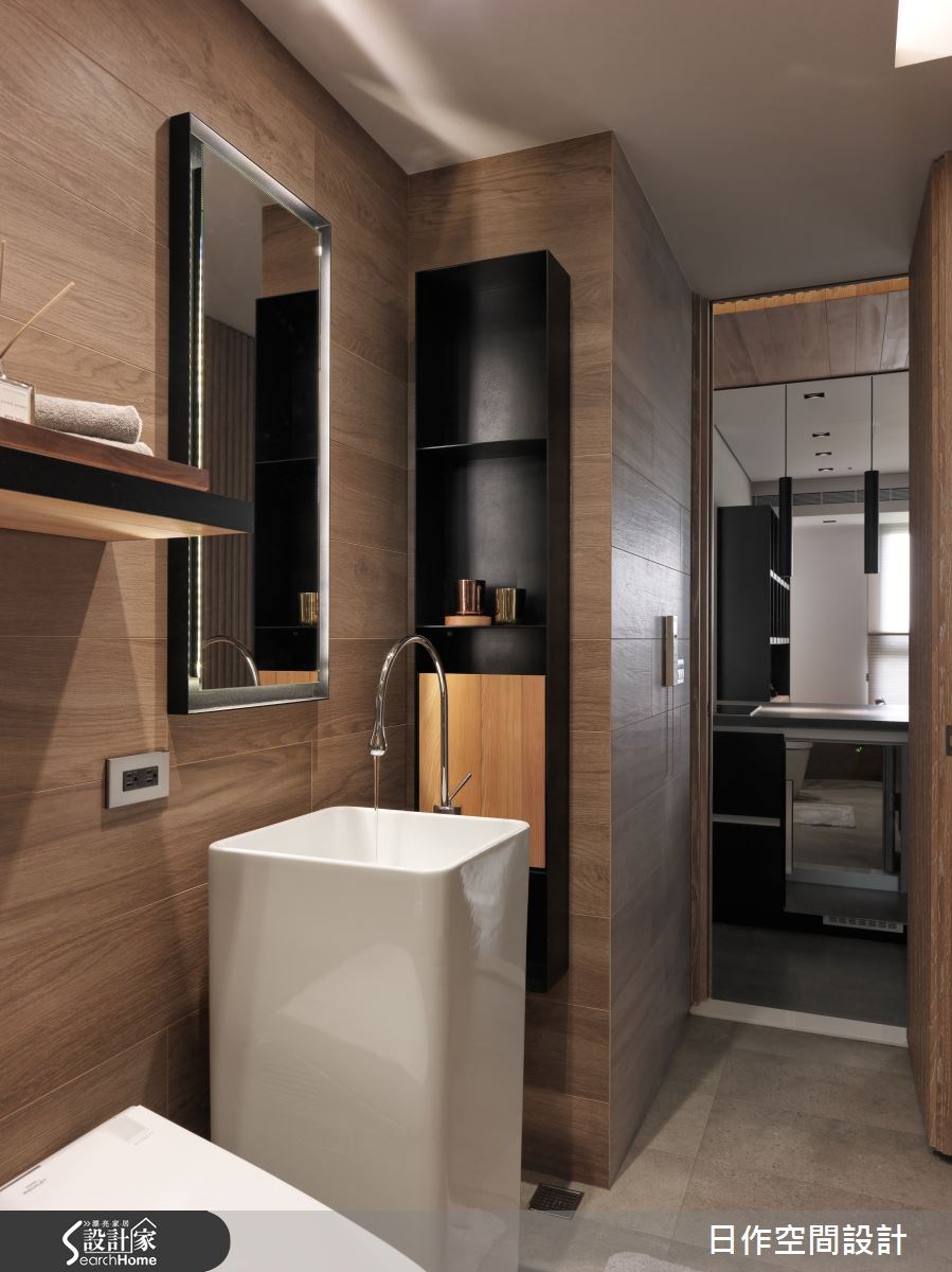 35坪新成屋(5年以下)＿現代風浴室案例圖片＿日作空間設計有限公司＿日作_02之22