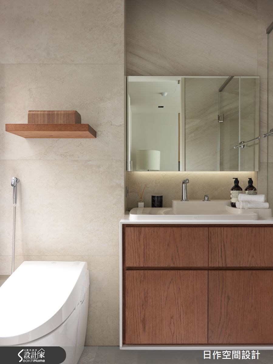 35坪新成屋(5年以下)＿現代風浴室案例圖片＿日作空間設計有限公司＿日作_02之26