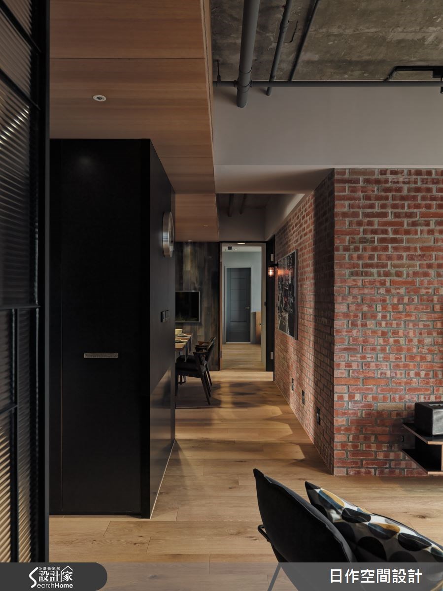35坪新成屋(5年以下)＿工業風走廊案例圖片＿日作空間設計有限公司＿日作_03之3