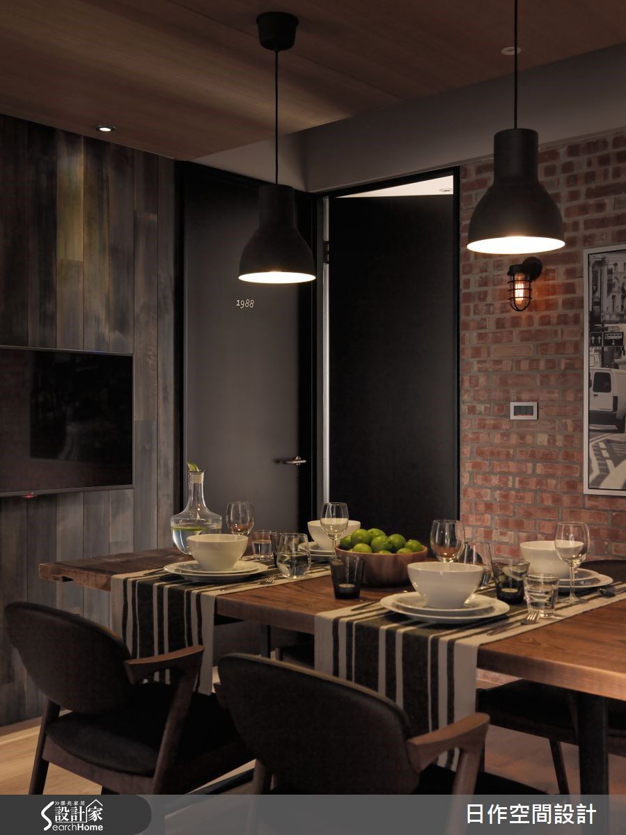 35坪新成屋(5年以下)＿工業風餐廳案例圖片＿日作空間設計有限公司＿日作_03之8