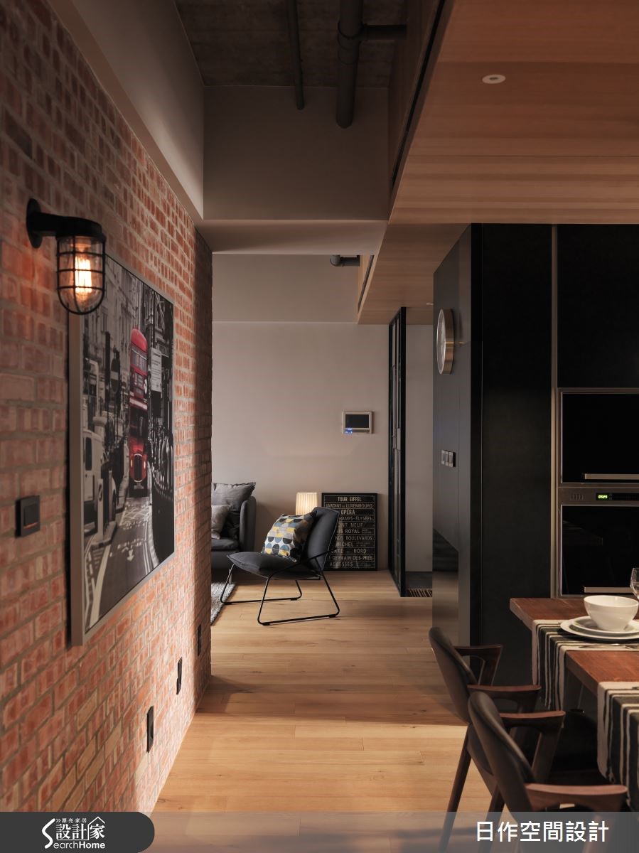 35坪新成屋(5年以下)＿工業風走廊案例圖片＿日作空間設計有限公司＿日作_03之9