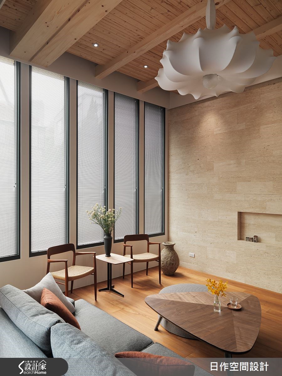 80坪老屋(16~30年)＿混搭風客廳案例圖片＿日作空間設計有限公司＿日作_04之4